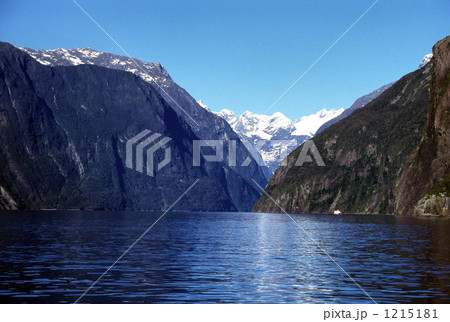 ﾆｭｰｼﾞｰﾗﾝﾄﾞ 、ミルフォードサウンドの観光船　 1215181