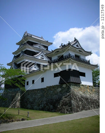 大洲城 天守と高欄櫓 1217549