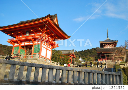 清水寺　仁王門 1221522