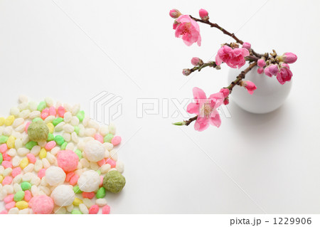 雛あられと桃の花 雛あられと桃の花 1229906