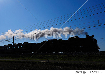 白煙なびかせるSL 1229932