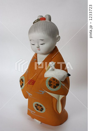 博多人形　童　M635 博多人形 童 子供の写真素材 [1233723] - PIXTA