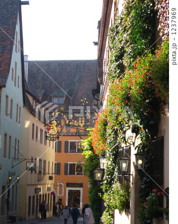 ローテンブルクの町並み 1237969