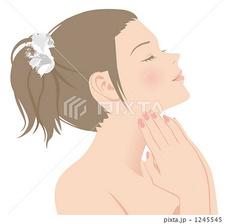 首すじのお手入れ 1245545