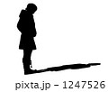 シルエットガール 1247526