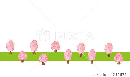 桜並木 1252675