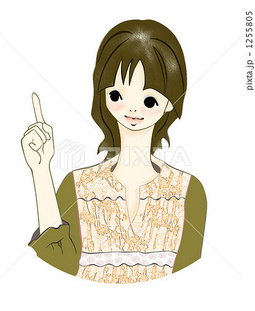 説明する女の子 1255805