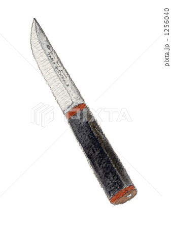 ナイフ 小刀のイラスト素材