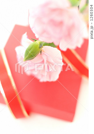 母の日にカーネーションに言葉を添えて。 1260304