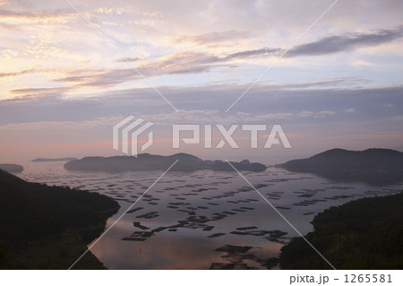 岡山　虫明　瀬戸内の夜明け 1265581