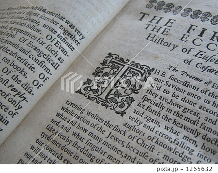 300年前の本を開いたところ 300年前の本を開いたところ 1265632