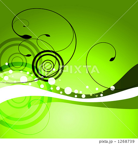 サークルとフローラル 1268739