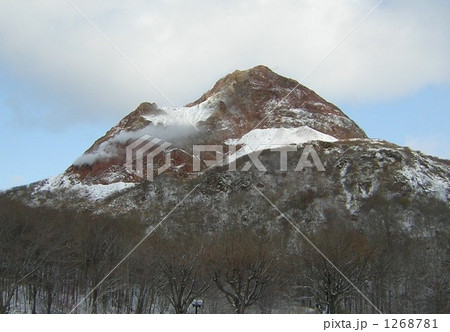 突然隆起してできた昭和新山です。 1268781