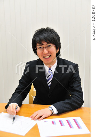 オフィスシーン オフィスシーン 1268787