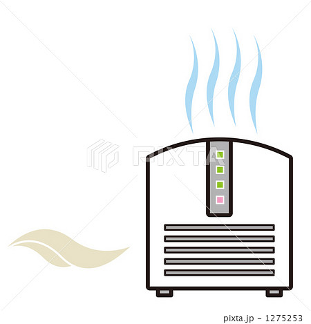 空気清浄機 エアークリーナー 空気清浄器のイラスト素材