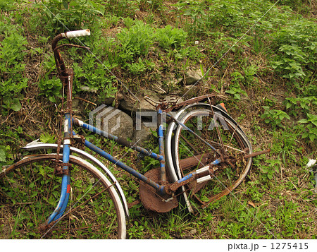 廃棄自転車の写真素材 [1275415] - PIXTA