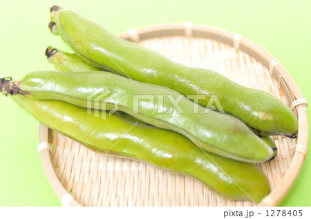 春野菜のソラマメ。 1278405