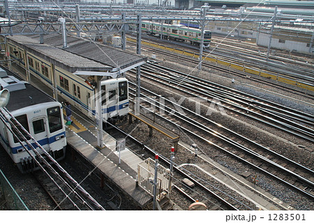 東武野田線大宮駅の写真素材