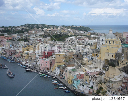 プロチダの家並み 1284667