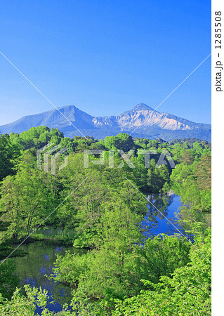 中瀬沼と磐梯山 1285508