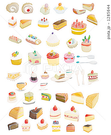 ケーキのイラスト素材