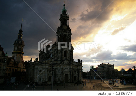 ドレスデン　夕暮れ　 1286777
