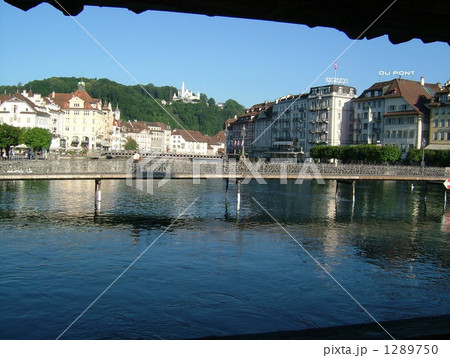 ルツェルン　カペル橋より 1289750