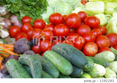 新鮮な夏野菜 1292283