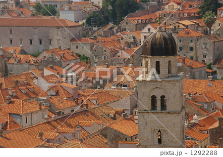 クロアチア ドゥブロヴニクの旧市街 クロアチア ドゥブロヴニクの旧市街 1292288