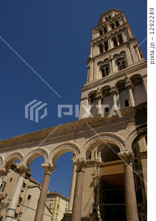 クロアチア ドゥブロヴニクの旧市街 クロアチア ドゥブロヴニクの旧市街 1292289