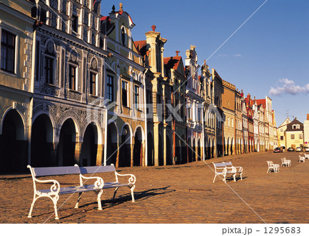 古都テルチの歴史的建造物 1295683