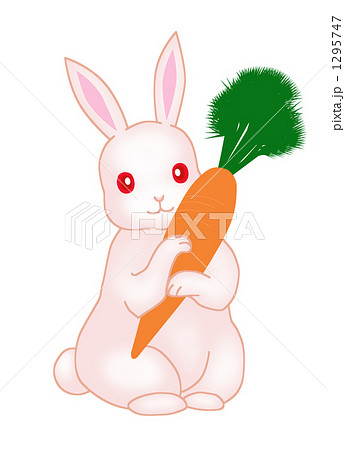 Rabbit 05 Carrot Stock Illustration