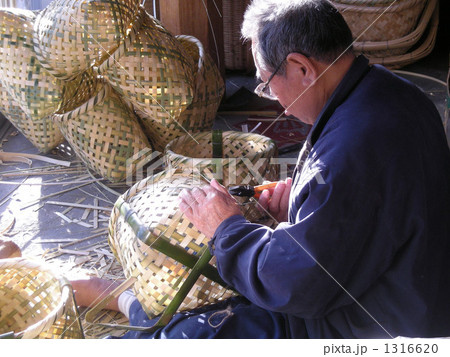 竹細工職人 竹細工職人 1316620