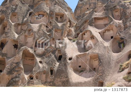 ウチヒサールの洞窟住居 1317873