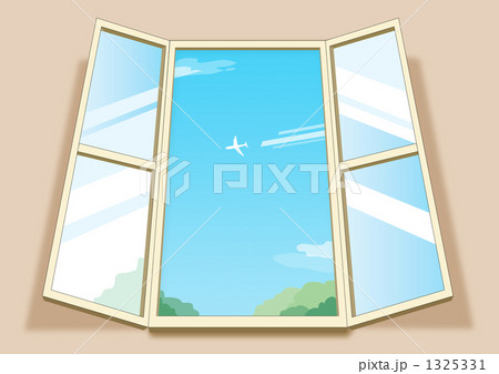 窓からの眺め-晴天 1325331