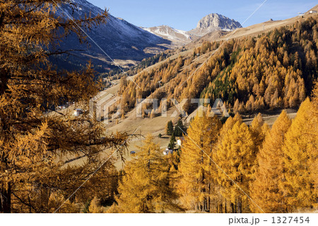 ドロミテ地方の秋 1327454
