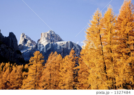 ドロミテ地方の秋 1327484