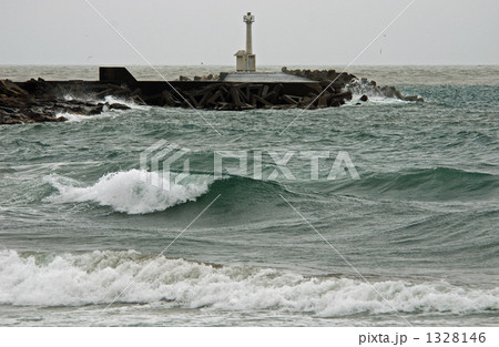 三国湊散歩・三国港突堤 1328146