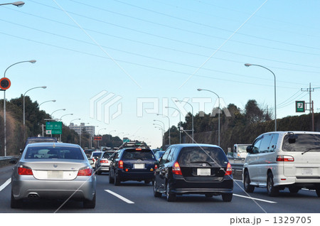 関越道下り線の渋滞 1329705