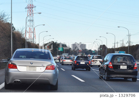 関越道下り線の渋滞 1329706