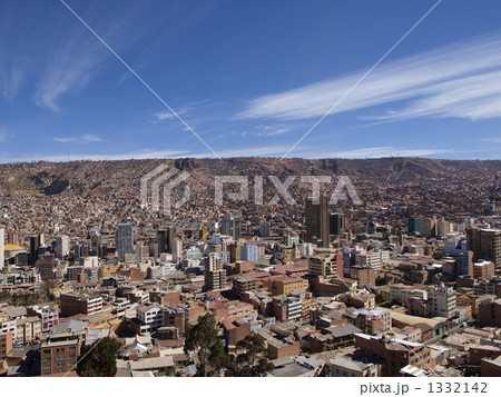 ラ・パス市内の風景 1332142