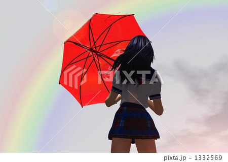 雨上がりの虹02 1332569