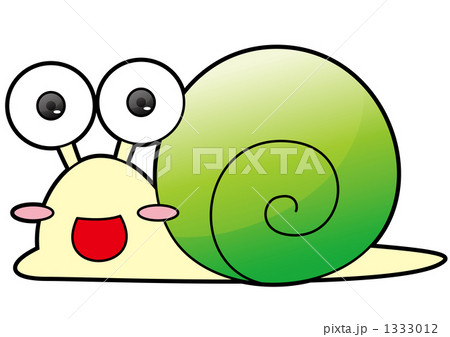カタツムリ　緑色 1333012