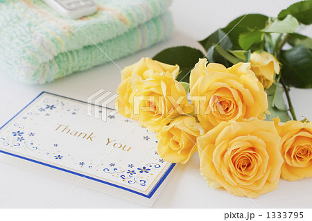 父の日　黄色いバラ　 1333795