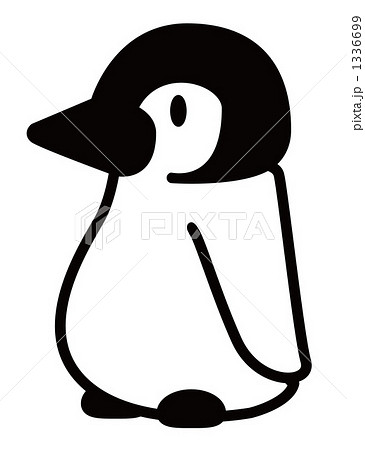 25 ペンギン イラスト 無料 白黒 猫 シルエット フリー