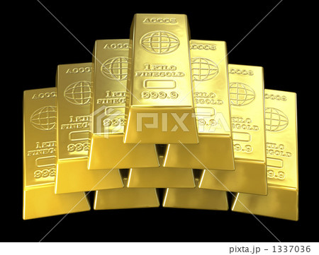金の延べ棒 1337036