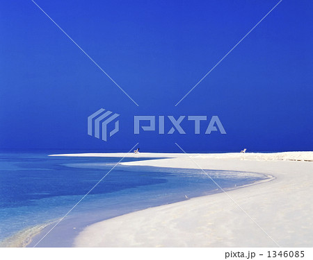 白いビーチ 1346085