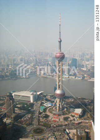 上海 テレビ塔 東方明珠塔 上海 テレビ塔 東方明珠塔 1351248