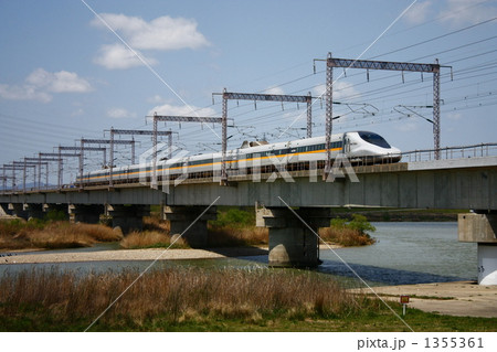 加古川橋梁を渡るＮ７００系 1355361