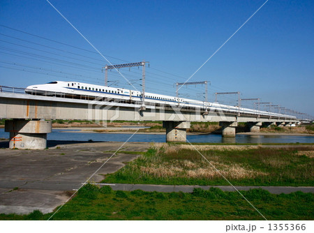 加古川橋梁を渡るＮ７００系 1355366